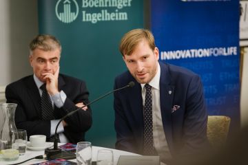 Prof. Aleš Linhart, Mgr. et Mgr. Adam Vojtěch. Foto: David Urbanczyk, MT