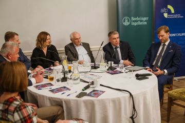 Kulatý stůl na téma Implementace Národního kardiovaskulárního plánu a preventivní prohlídky v roce 2026. Foto: David Urbanczyk, MT