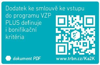 Dodatek ke smlouvě ke vstupu do programu VZP PLUS definuje i bonifikační kritéria