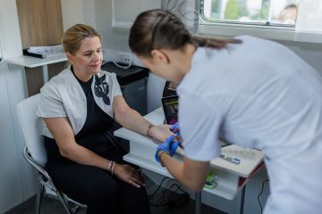 DiaTour, Mobilní screening pro prevenci diabetu, foto Dr. Max