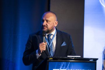 Ing. Jiří Horecký, Ph.D., MSc., MBA, prezident Unie zaměstnavatelských svazů ČR, konference Zdravotnictví 2025, foto David Inneman