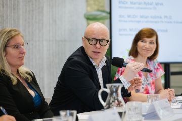 Kateřina Jirsová, Milan Vošmik, Eva Karásková. Foto: MT