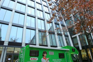 DiaTour - mobilní testovací jednotka, foto: Dr. Max