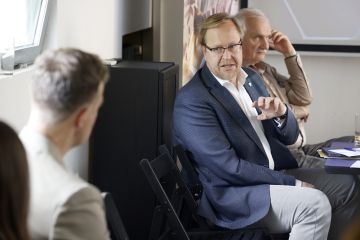 Mgr. Jakub Dvořáček. Kulatý stůl Kardio-renálně metabolický pacient v primární péči. Foto: Jiří Koťátko, MT