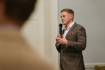 Mgr. David Kolář, výkonný ředitel Asociace inovativního farmaceutického průmyslu. Foto: David Urbanczyk, MT