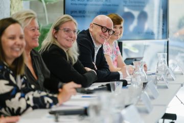 Michaela Tůmová, Kateřina Jirsová, Milan Vošmik, Eva Karásková. Foto MT