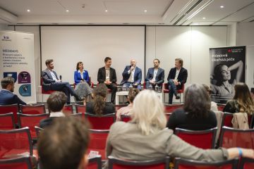 Panelová diskuze České zdravotnictví - kam Kráčíme? Medidays 2025. Foto: EUC