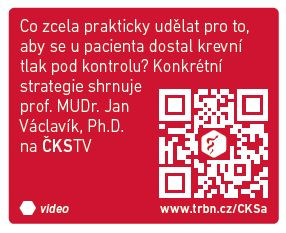 Co zcela prakticky udělat pro to, aby se u pacienta dostal krevní tlak pod kontrolu? Konkrétní strategie shrnuje prof. MUDr. Jan Václavík, Ph.D. na ČKSTV