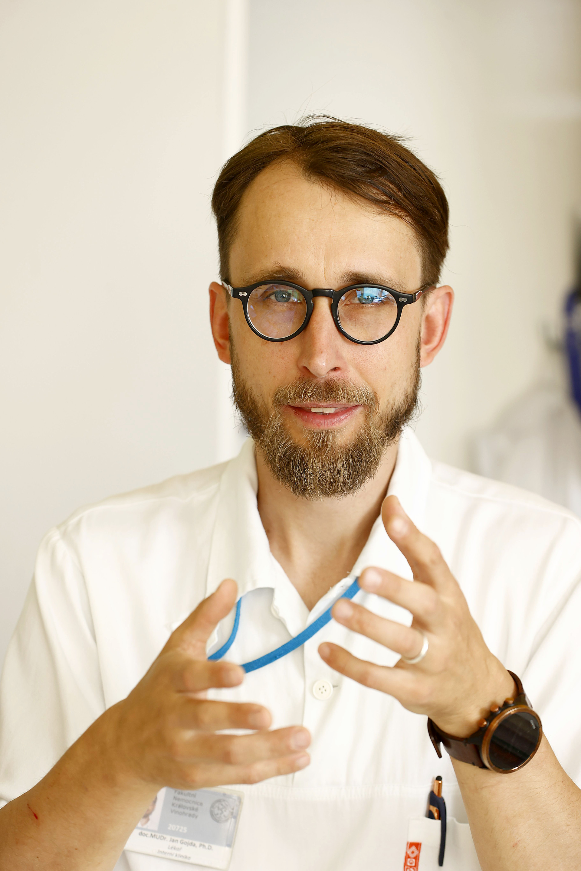 doc. MUDr. Jan Gojda, Ph.D., vedoucí lékař Oddělení klinického výzkumu Interní kliniky FNKV a 3.LF UK, foto_Jiří Koťátko, MT (3)
