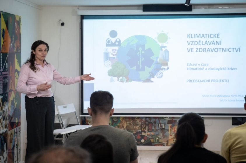 MUDr. Klára Matoušková. Archivní foto: Klimatická koalice, Anna Šulcová