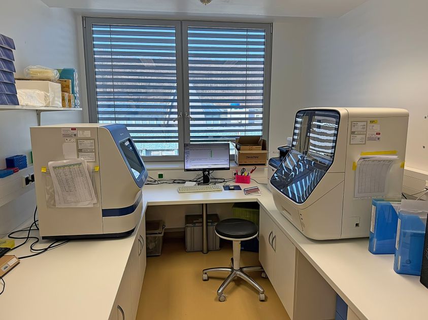 Pohled do laboratoře