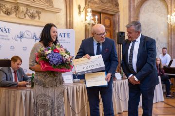 Mgr. Jana Akrmannová, předávání ceny Alice Garrigue Masarykové