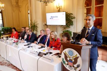 Bijan Sabet, velvyslanec Spojených států amerických v České republice. Foto: Jiří Koťátko.