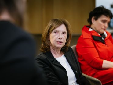 Setkání se zúčastnila i předsedkyně Sdružení pacientů s plicní hypertenzí Milena Kaftanová. Foto: David Urbanczyk