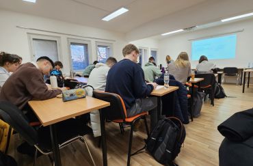 Studenti 3. LF UK při výuce předmětu Pacient jako partner, archiv šárka Liolia