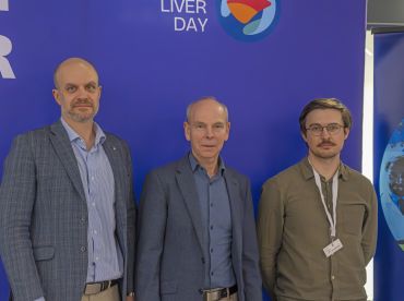Tým lékařů doc. Václav Šmíd, prof. Radan Brůha, MUDr. Jakub Klevar