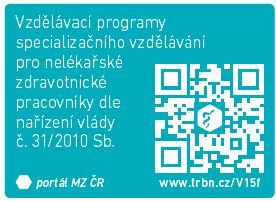 Vzdělávací programy specializačního vzdělávání pro nelékařské zdravotnické pracovníky dle nařízení vlády č. 31/2010 Sb.